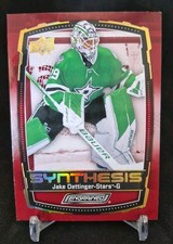 2023-24 Engrained Synthesis Red S-5 Jake Oettinger