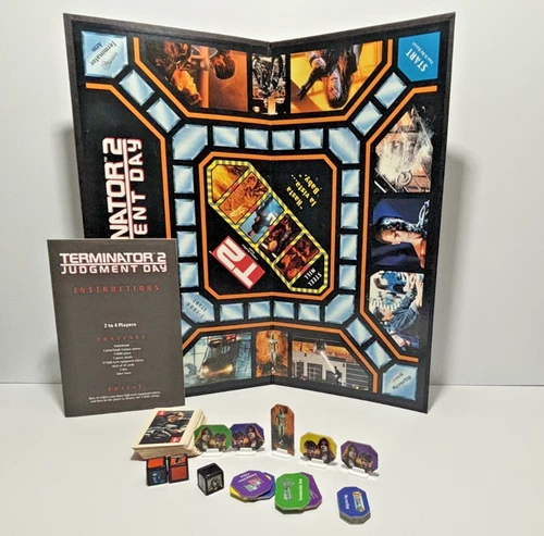 Vintage 1991 Milton Bradley ‘Terminator 2 Judgment Day’ T2 Board Game