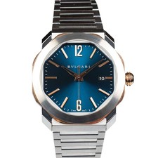Bulgari Octo Roma Blue Dial Combination 41MM 103205 OCP41SG 66503156
