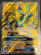 Zeraora GX (Full Art) 201/214 Ultra Rare Hol Pokemon SM - Lost Thunder NM