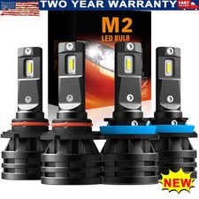 AUXITO LED Headlight Bulbs 9005 Conversion H11 Low High H8 Beam White Bright QLL