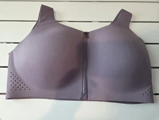 Victoria's Secret VSX Featherweight Max Front Close Sports Bra 38DD Purple NWT