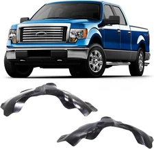 Fender Liner Set For Ford F-150 2009-2014 Front Inner Left and Right Pair
