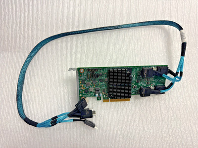Intel Raid Controller Adapter Support 2Nvme PBA J13252-250 w/ cables