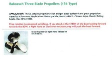 Model ship preopeller
