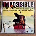 Pete Jolly IMPOSSIBLE CD 1959-61 Jazz Fresh Sound Records Remastered