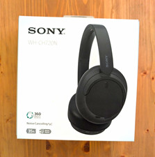 Sony WH-CH720N Wireless Bluetooth Noise Cancelling Over-Ear Headphones Black