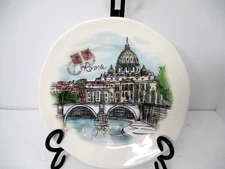 Effetti D' Arte Roma Landscape Handmade in Italy Bowl 9"