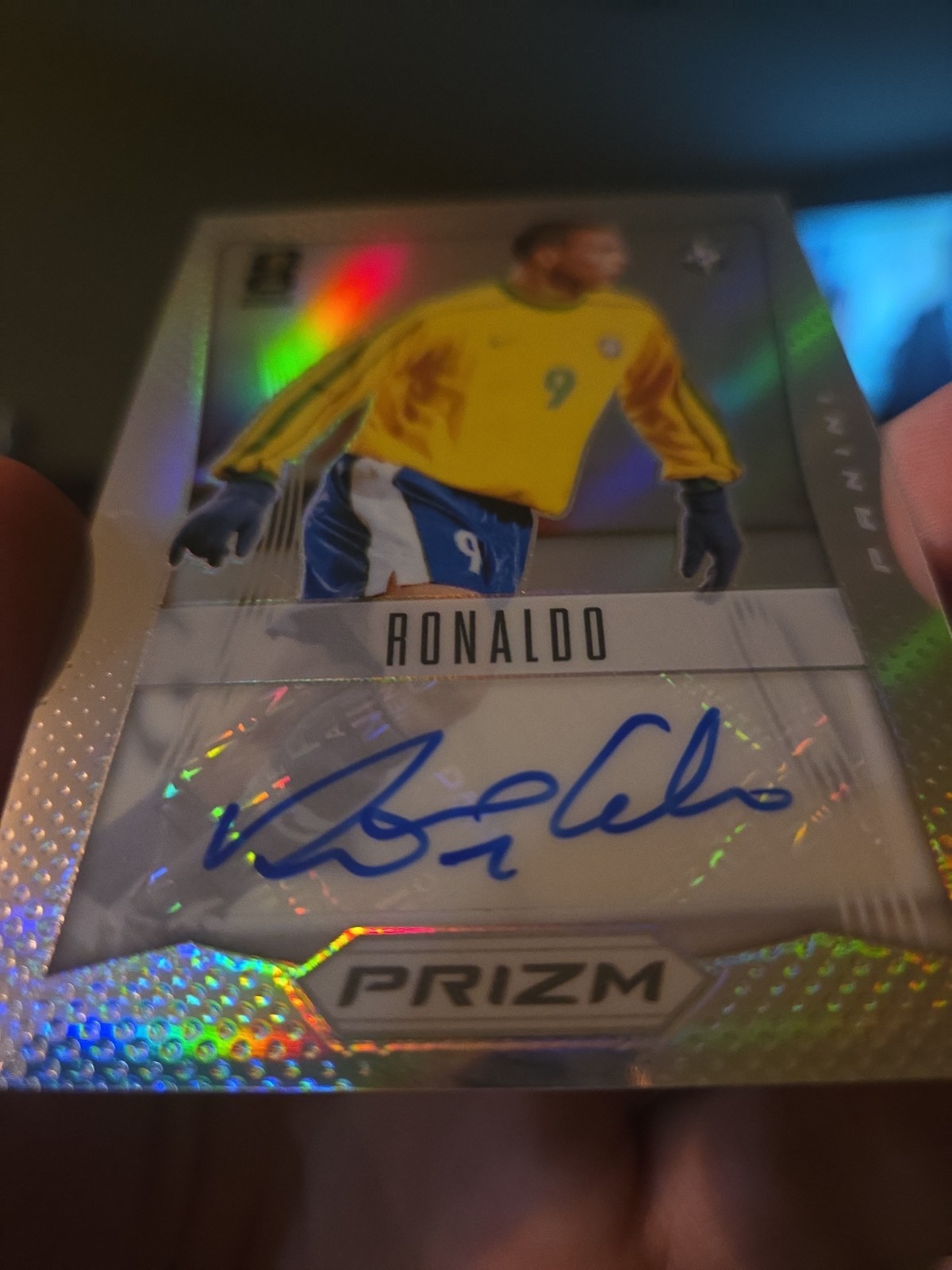 RONALDO 2026 Panini Prizm World Cup Soccer THROWBACK Silver Auto Autograph /199 view 6