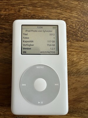 Apple iPod Classic 4. Generation 120 GB Flashmod 