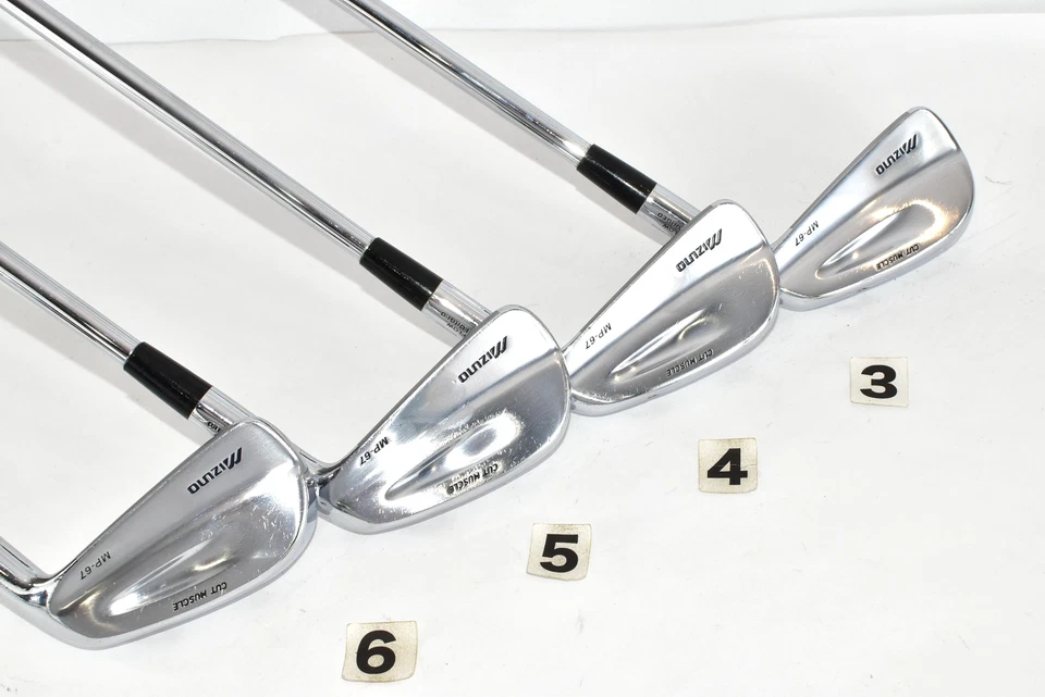Mizuno MP-67 Forged 8p 3-4-5-6-7-8-9-Pw RH Golf Club Iron Set DG S300 Stiff Club - Image 4 of 4