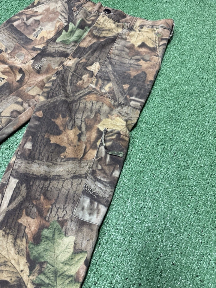 Pantalones cargo vintage Y2K Tru-Spec camuflados para mujer talla 30x28 grunge naturaleza senderismo Foto 3 de 4