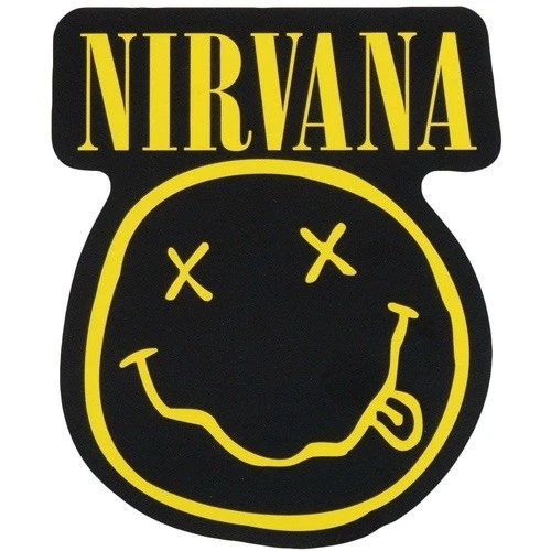Nirvana Logo All Weather Vinyl Sticker/Decal Multiple Sizes