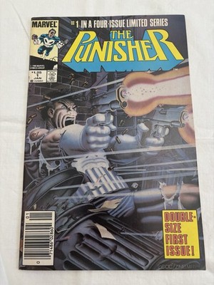 Marvel The Punisher Limited Series #1-5 Comic Lot 1985 Grant Castle Jigsaw Russo