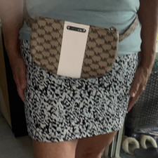 Michael Kors Logo Monogram Convertible Waist ...