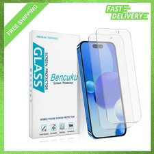 Matte Screen Protector for iPhone 15 Pro Max, 15 Plus, Anti Glare, 9H Tempered