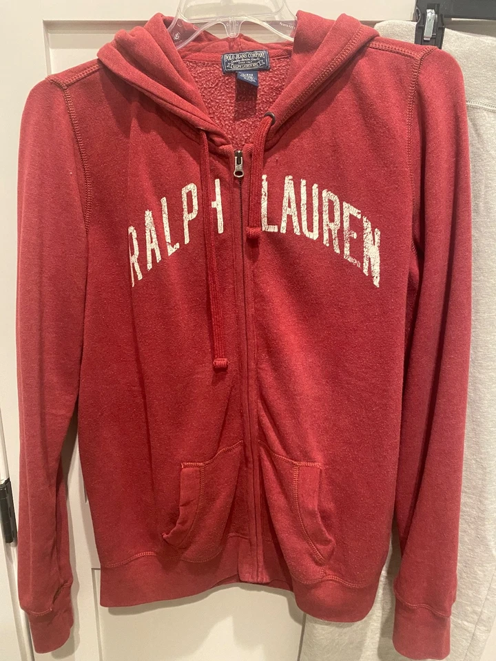 Conjunto de sudadera y sudadera vintage Polo Jeans Co Ralph Lauren XL para mujer Foto 3 de 4