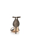 STUART WEITZMAN Womens Brown Nudist Open Toe Stiletto Heeled Sandal 6.5 M