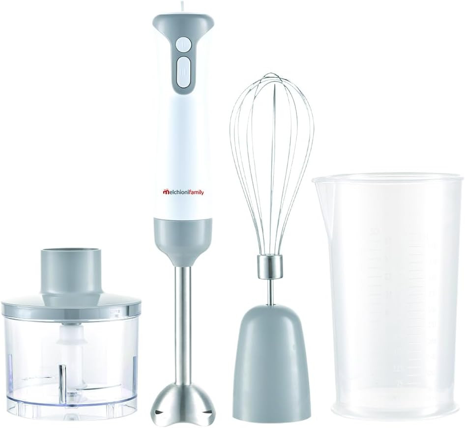 Mixer Immersione 3 in 1 MIXXXO TRIO Melchioni | Ideale per Pappe e Dolci