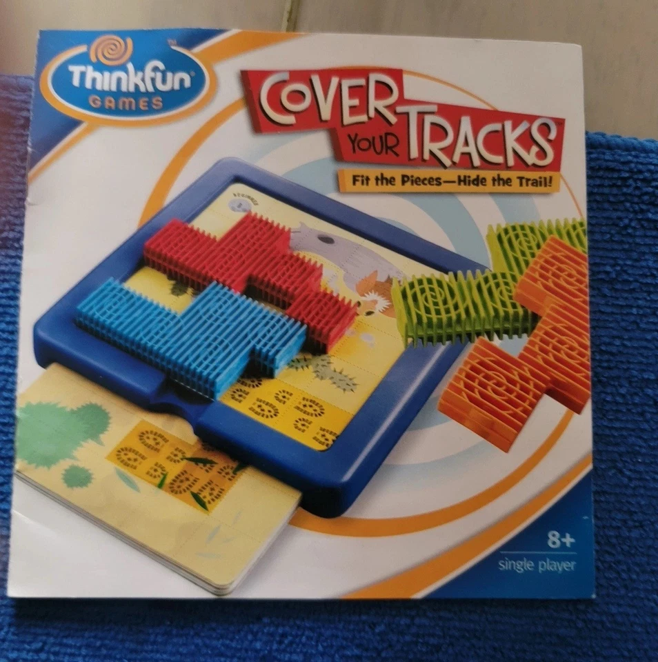 Cover Your Tracks Mind Challenge Game Travel Version in Bag COMPLETE by ThinkFun - Image 2 of 4