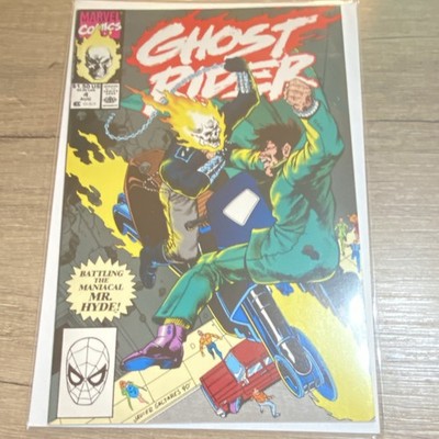 Ghost Rider #4 Newsstand Variant (Marvel Comics August 1990)