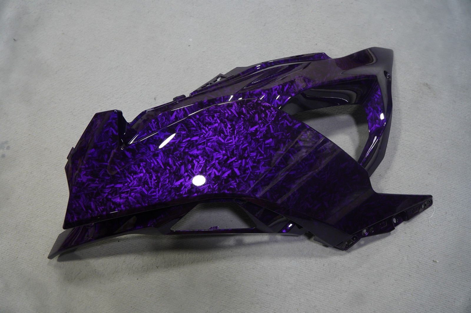 Purple Forged Carbon Fiber Fairing Kit For Kawasaki Ninja ZX6R 2024-2026 ZX-6R