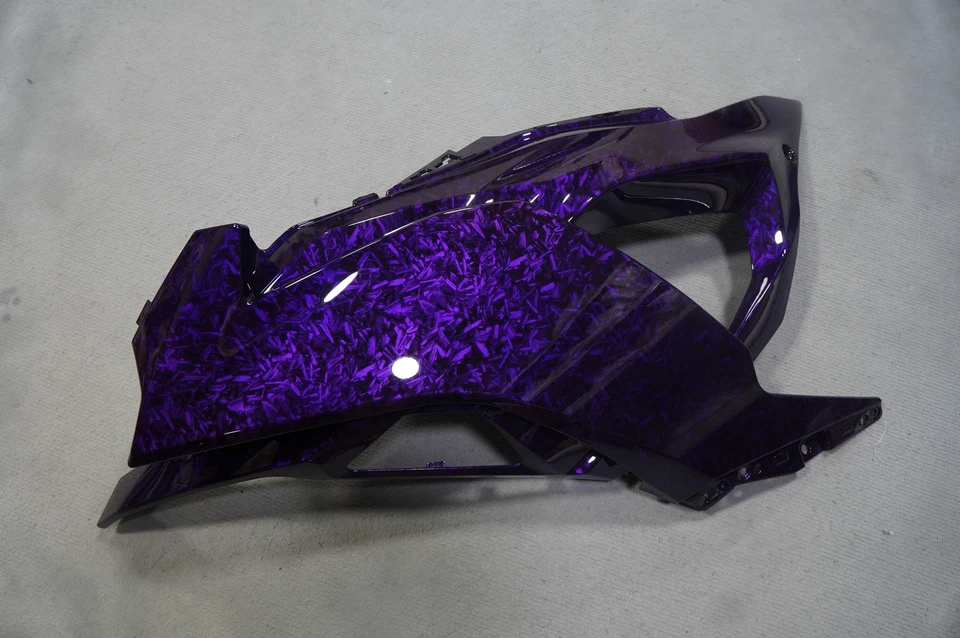 Fairing Kit Plastic For Kawasaki Ninja ZX6R 2024-2026 Purple Forged Carbon Fiber - Изображение 2 из 4