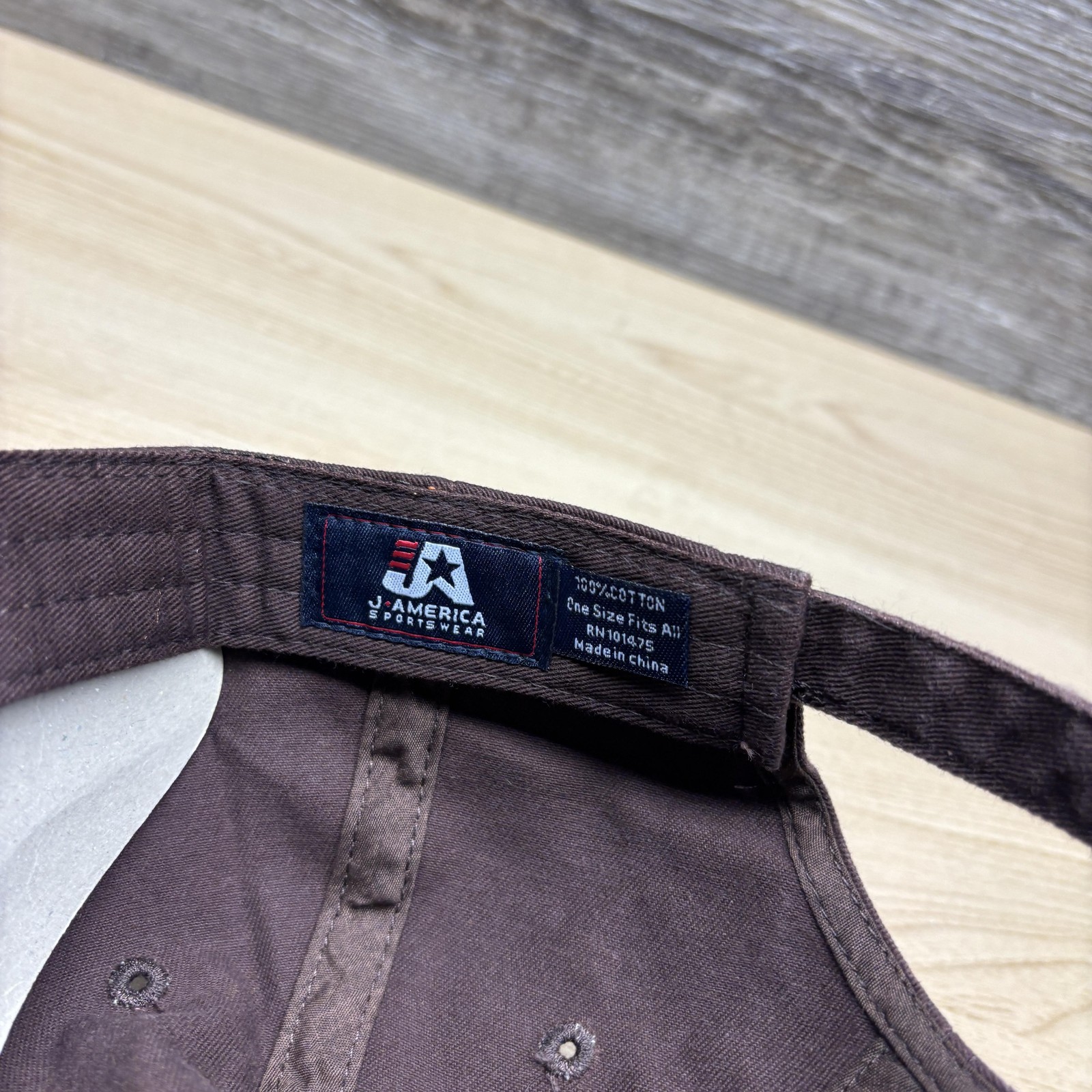 Reeses Hat Cap Baseball Strap Back Brown Embroide… - image 8