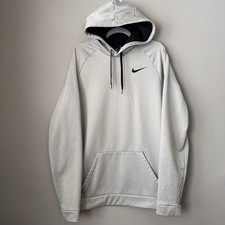 Nike Dri-FIT Hoodie Men LT Gray Pullover Kangaroo Pocket Big Tall 833310-012 Gym