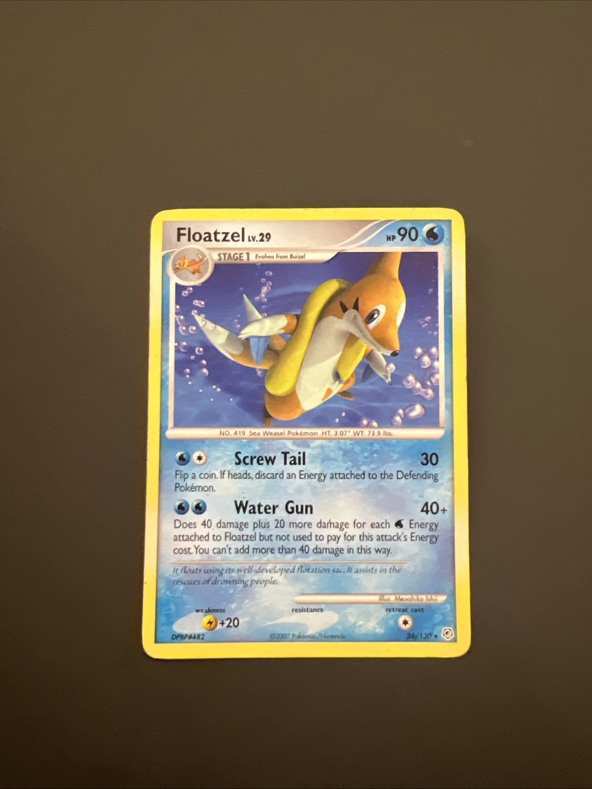Floatzel 26/130 Diamond and Pearl Regular