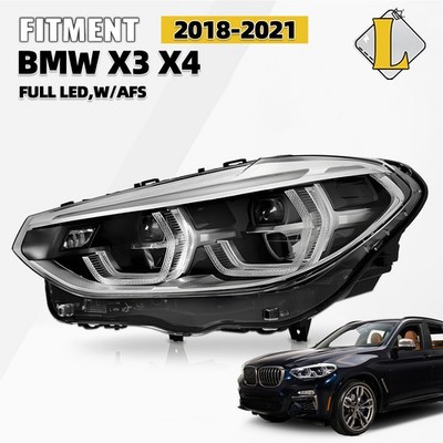 For 2018-2021 BMW X3 X4 G01 G02 Full LED Headlight w/ AFS Left Driver Side