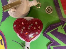 CNA MA Nurse Teacher RN Name Badge Holder Clip Retractable reel Heart    
