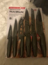 Granitestone NutriBlade 6 Piece Knife Set New In Package Unopened