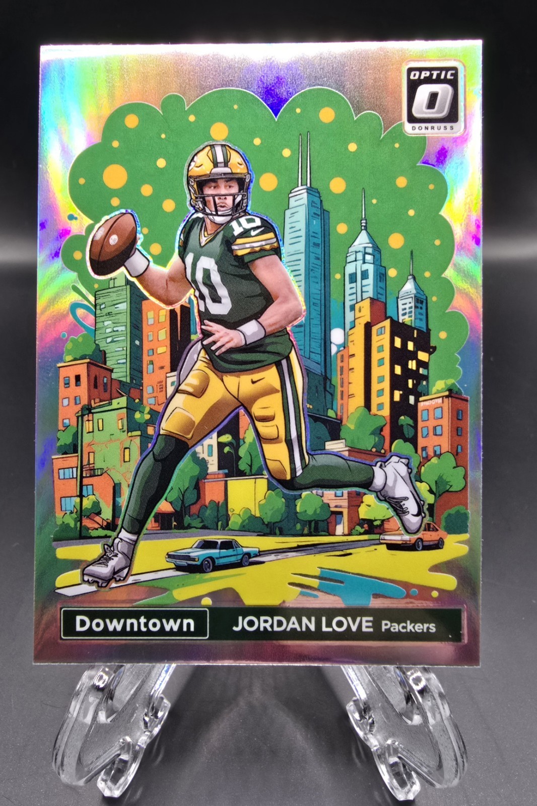 2024 Panini Donruss Optic - Downtown! Jordan Love #5 SSP Green Bay Packers *NEW*