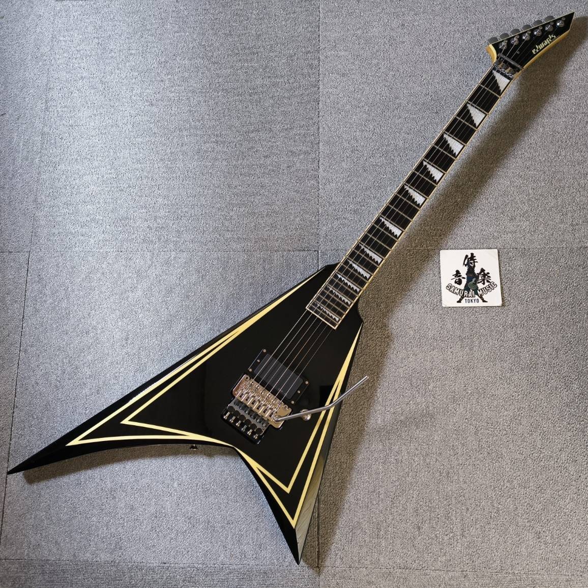 Edwards E-ALEXI SCYTHE Black White Alexi Laiho model Children Of