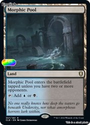 Morphic Pool - Foil #357 Commander Legends: Battle for Baldur's Gate