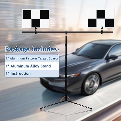 LDW Front Windshield Camera Aiming ADAS Calibration Target Boards For Honda