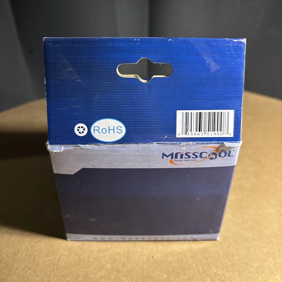 Masscool CPU Cooler Fan & Heatsink Socket 754/939/940 3-Pin Connector New - Image 2 of 4