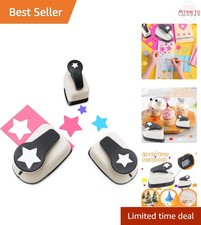 Star Hole Punch Plastic 1 Inch 3 Sizes Craft Scrapbook Paper Puncher