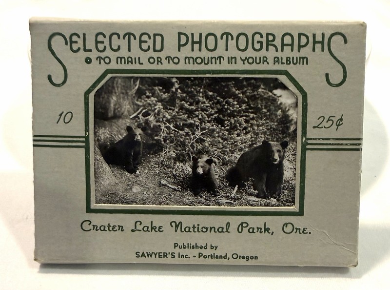 Vintage Photographs From Crater Lake National Park Oregon. Postcard 10
