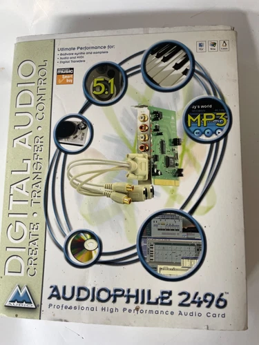 Audiophile 2496 soundcard for PC