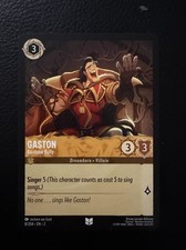 Disney Gaston - Baritone Bully 8/204 Rise of the Floodborn Regular Lorcana Card
