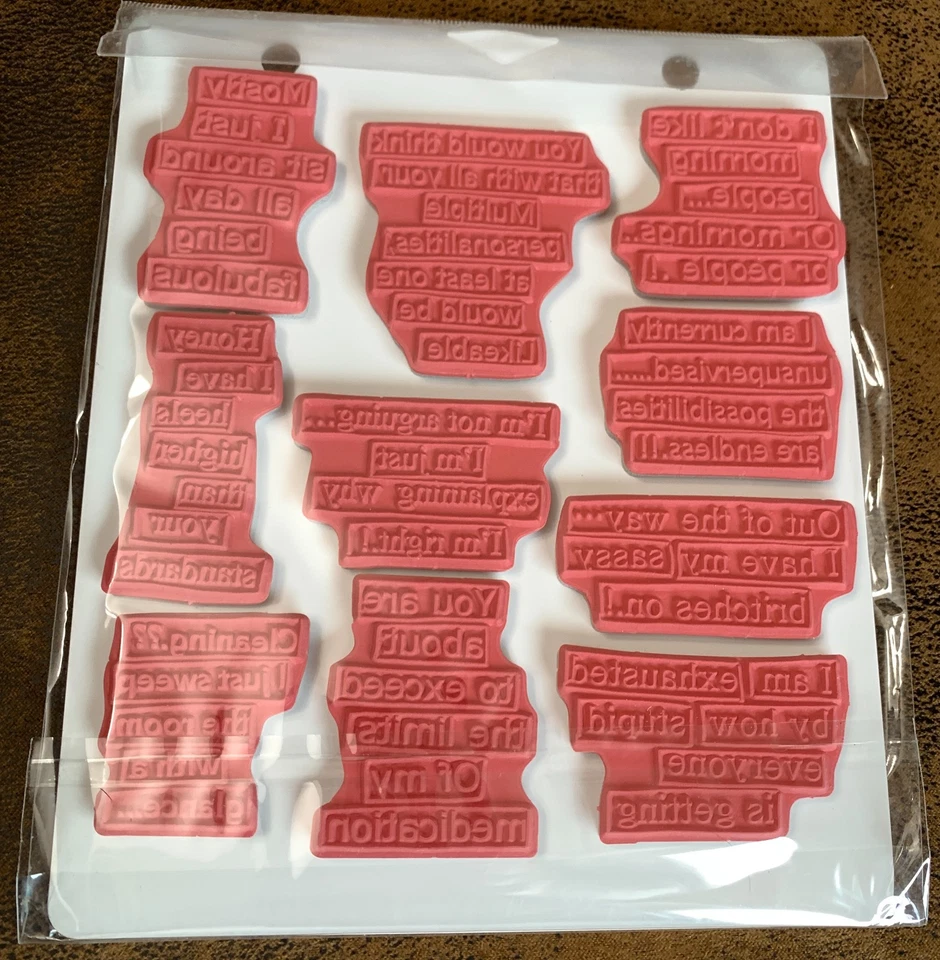 Ranger Dylusions Clings Stamps Dyan Reaveley Say How It Is DYR37774 - Imagem 4 de 4