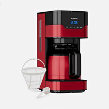 Klarstein Filterkaffeemaschine 1,2 L 10 Tassen Thermoskanne Timer 800 W