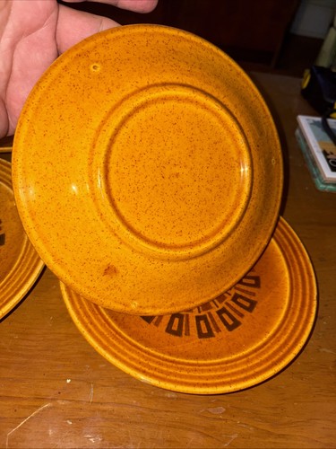 Set of 5 Acapulco, Countrystone, 7.25”Side Plates, Retro Starburst, Made In USA - Picture 11 of 11