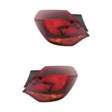 Rückleuchten Heckleuchten Set links & rechts rot getönt für Opel Astra J P10