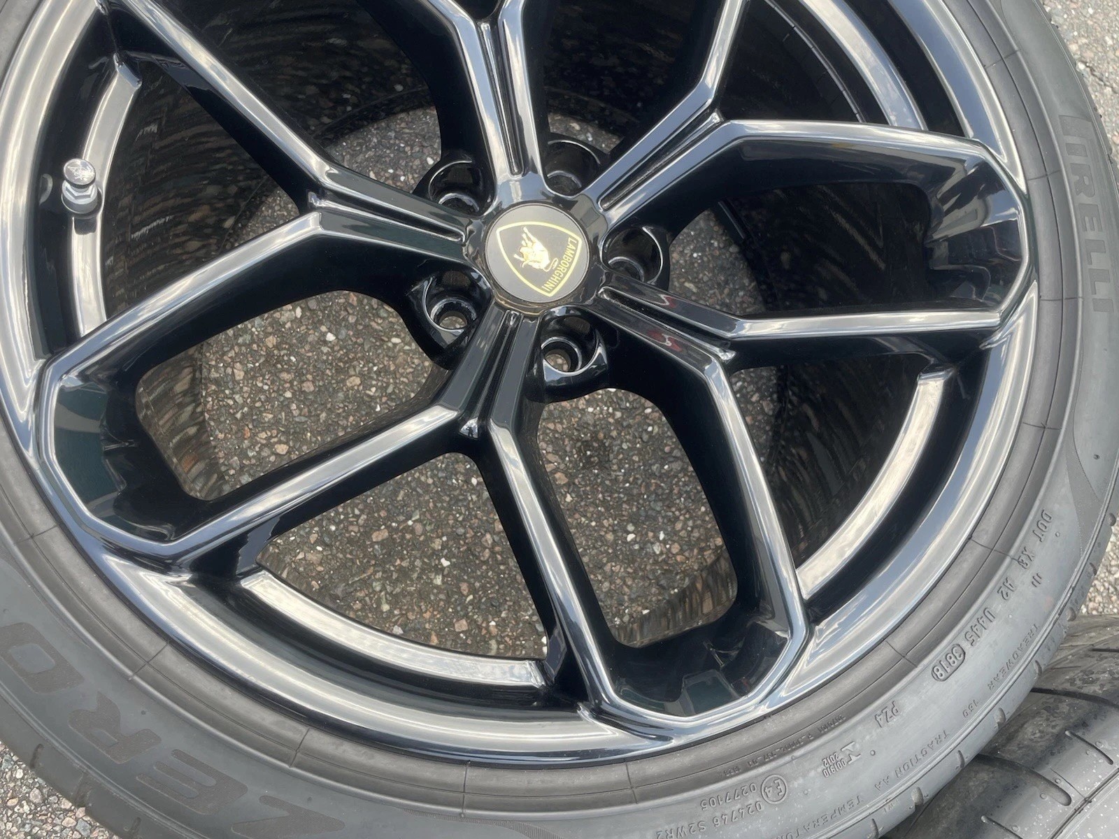 Lamborghini Huracan Wheels Set Black