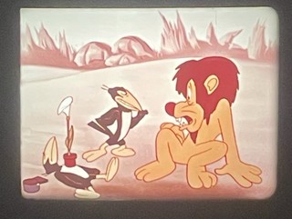 16mm Film Cartoon: The Lion Hunt 1949 Heckle and Jeckle Color