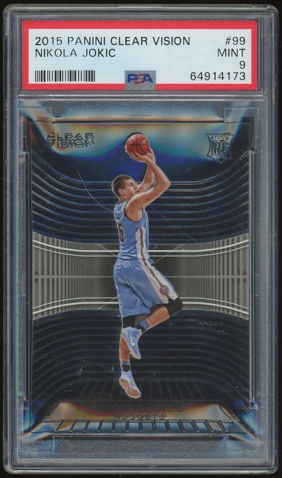 Nikola Jokic 2015 Clear Vision #99 Base Price Guide - Sports Card