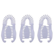 3Pcs Plastic Interlocking Banana Clip Combs - Two Sides Hair Combs Elongated ...